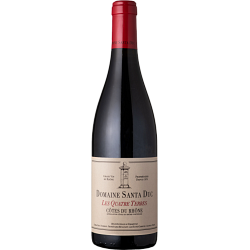 Cotes du Rhone Les Quatre Terres Organic, AOP, Domaine Santa Duc