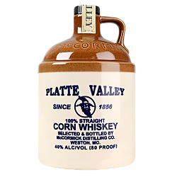 Heaven Hill Destillery, Platte Valley 100% Straight Corn Whiskey 70 cl. 40%