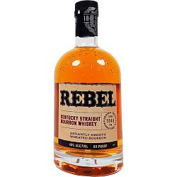 Rebel, Kentucky Straight Bourbon Whiskey, 80 Proof, 40%