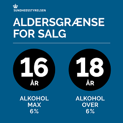 Vi spørger om ID ved køb af alkohol eller tobak