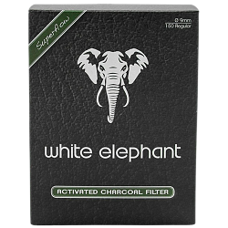 White Elephant charcoal absorber, Superflot 9mm - 150 pcs